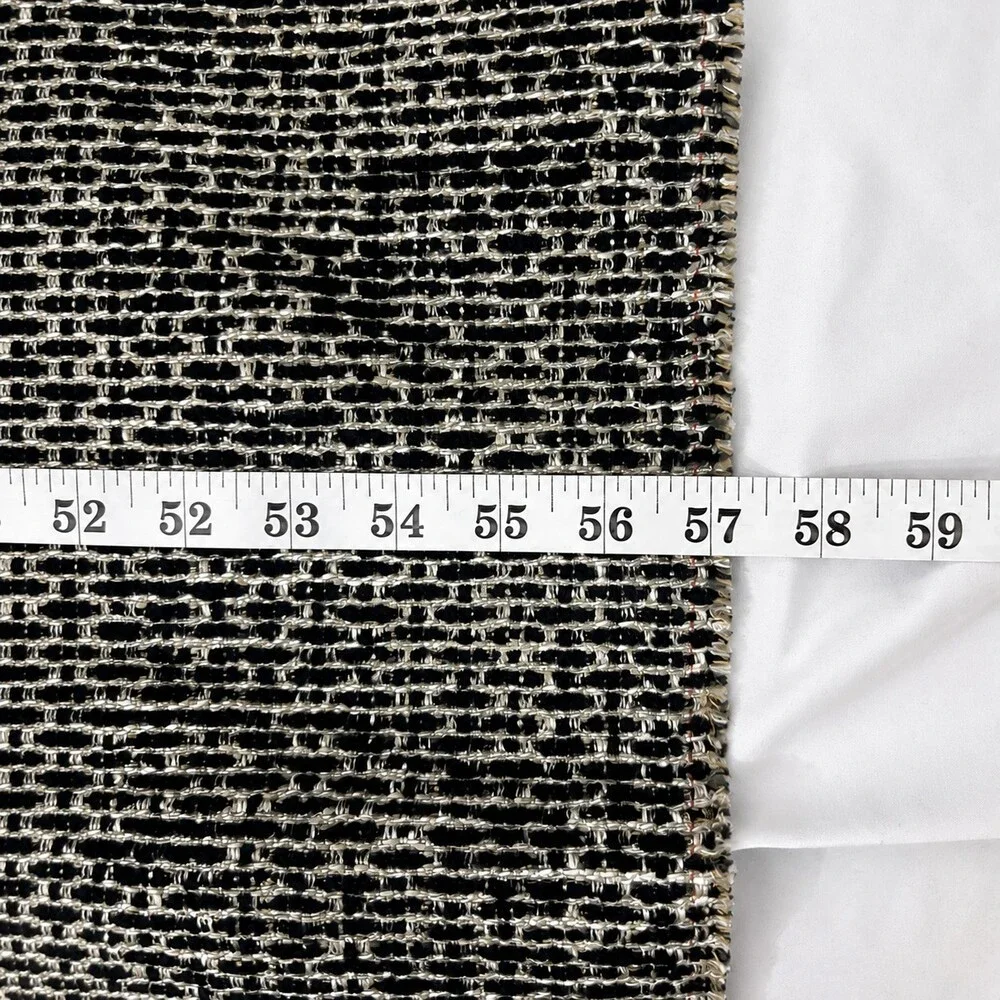 KRAVET 36409-8 Black Crypton Chenille Upholstery Fabric 55